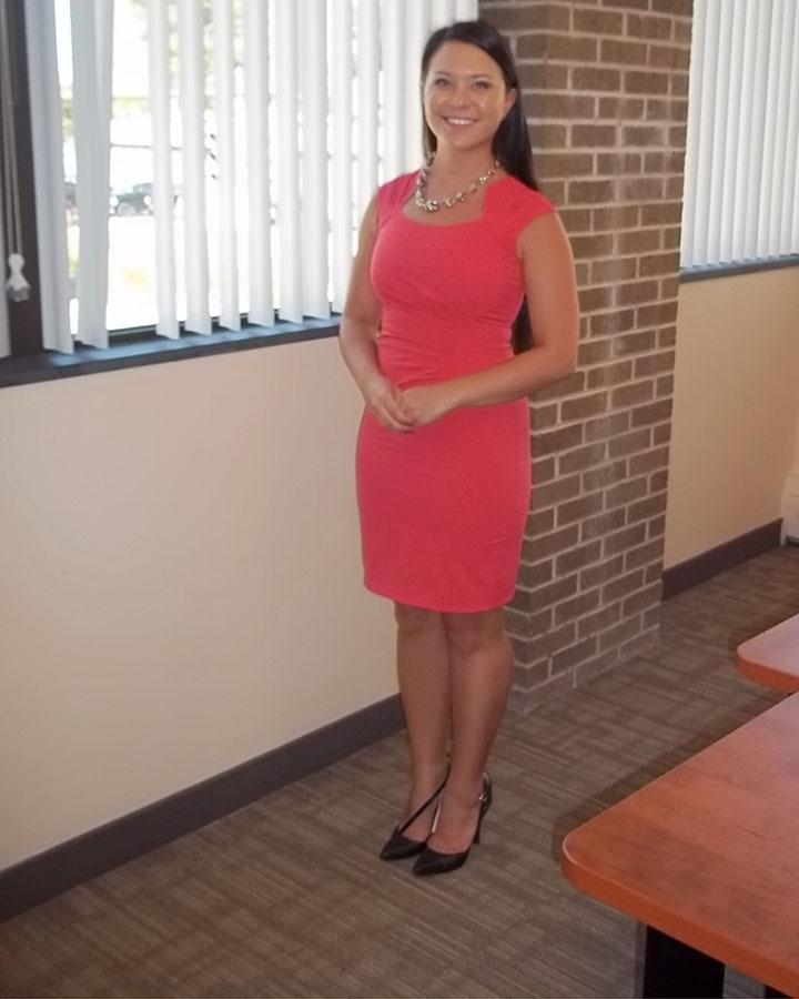 Brianna Woods, a 2015 Gannon graduate and ATHENA young professional award nominee, was active in numerous campus organizations including Alpha Psi Omega and The Gannon Knight.