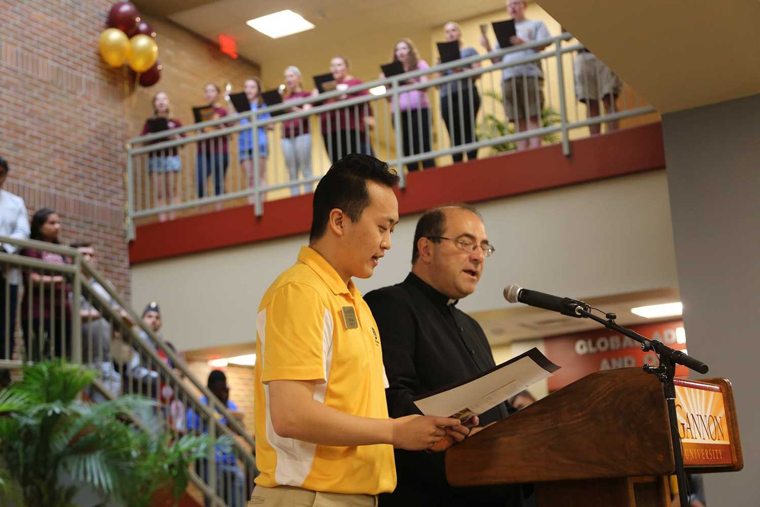 Finding God on Gannon's Campus: Kesicki reflects on dedication, blessing of Beyer Hall
