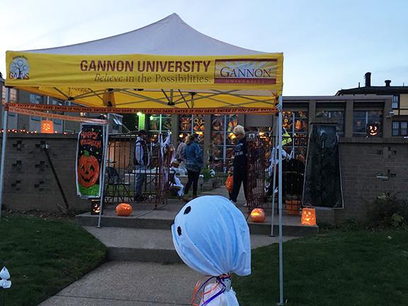 Gannon Goodwill Garden hosts trick-or-treaters