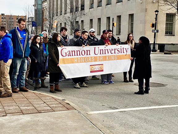 Gannon, Erie community celebrate MLK Day