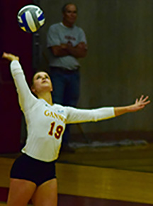 Volleyball splits two games; Ansec reaches career milestone for kills