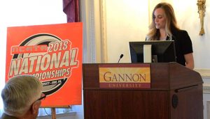 Bringing the 2018 NCATA Championships to Gannon