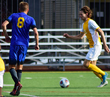 Men’s soccer swipes second place in PSAC after win over Millersville