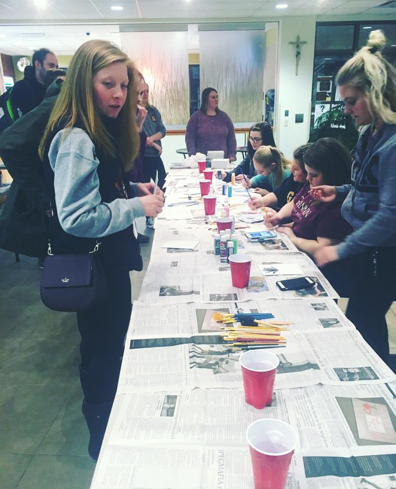 Accepted students visit campus during overnight event