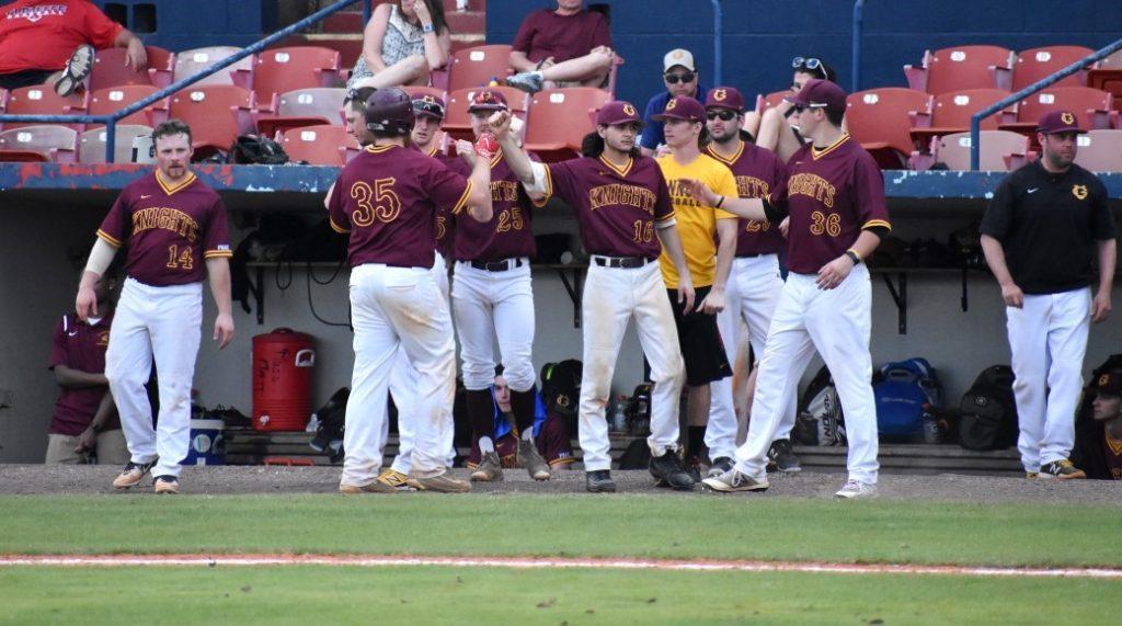 Baseball wins five, loses three in eight games over the weekend