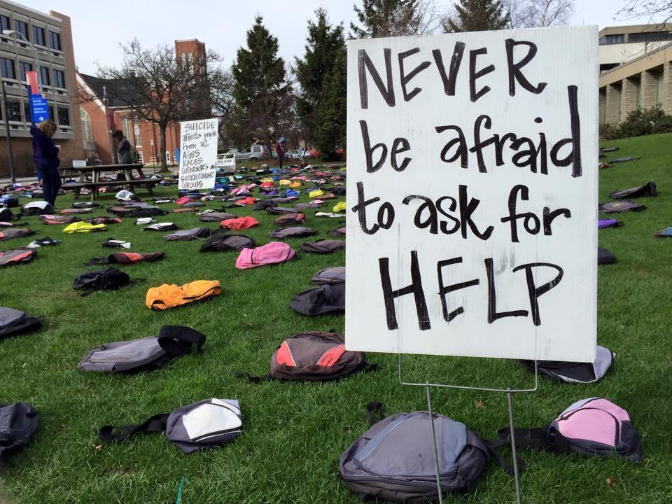 Powerful traveling exhibit seeks to break the silence surrounding suicide prevention