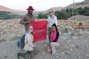 Students dig into the Jordan culture