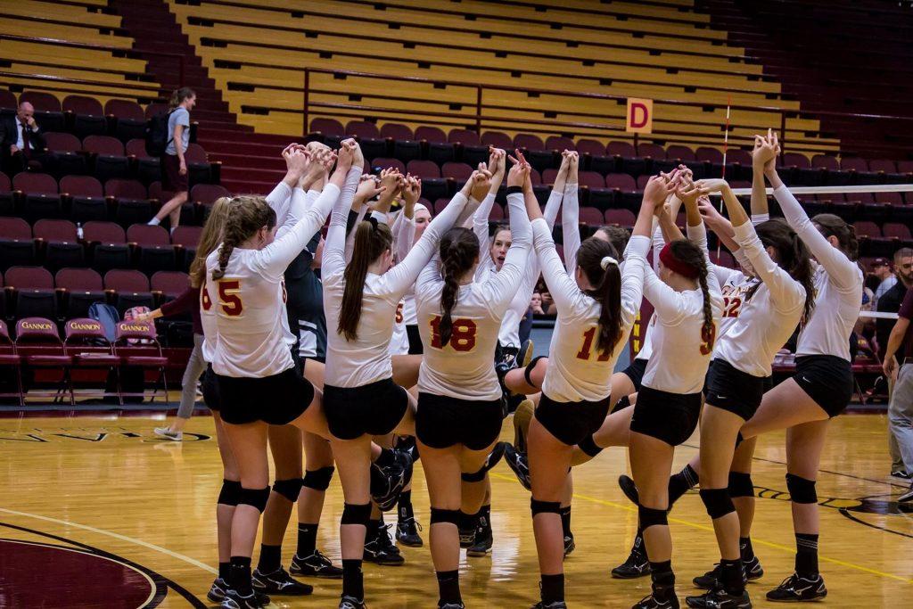 Gannon volleyball’s 11-game win streak disrupted by Shepherd