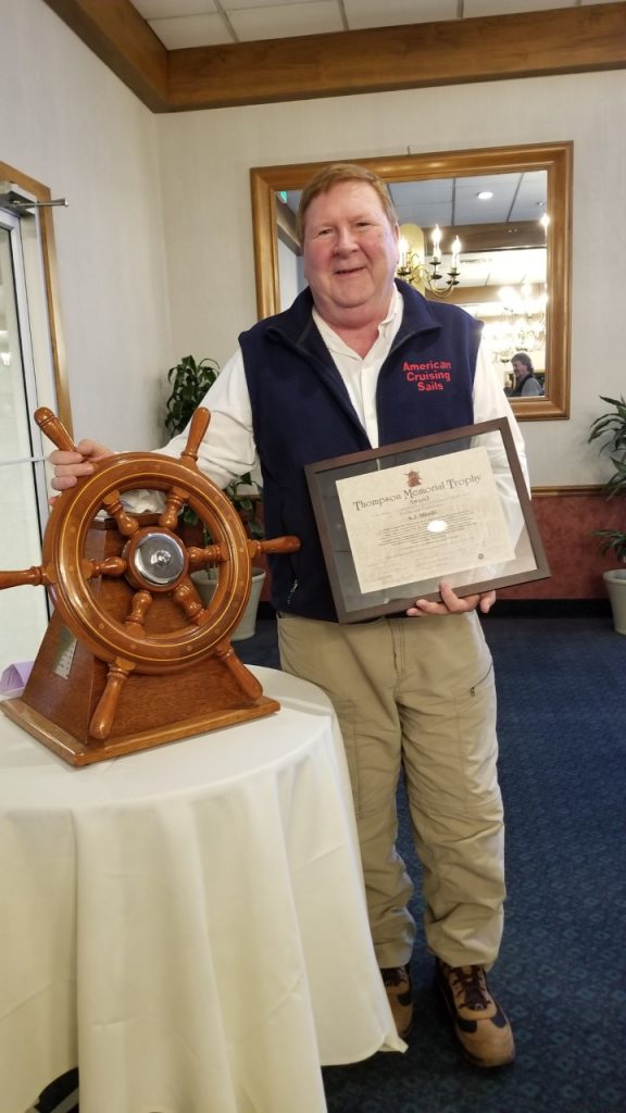 Sailing coach wins Memorial trophy