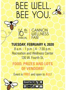 Gannon hosts 16th Annual Wellness Fair