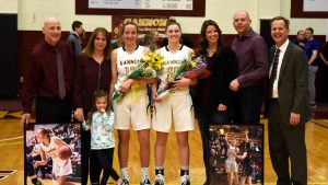 Women’s basketball celebrates Senior Night with decisive win