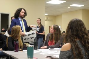 Iowa caucus simulation educates students