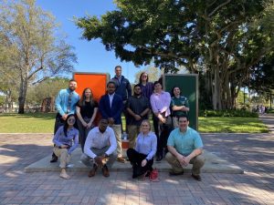 Business students get Super Bowl experience