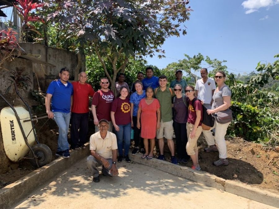 Melissa Bronder led the ABST trip to Haiti this past year where they met with a series of growers in the Salvador Urbina area and learned about the coffee growing process and fair trade.
