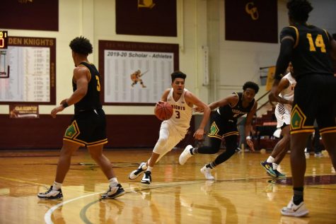 Gannon’s Ike Herster scored 15 points in the Knights’ first win of the season on Jan. 12. against Kentucky State. Gannon will play their next game against D’Youville on Thursday.
