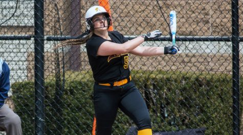 Kaity Stocker is tied for the Gannon softball home run record with 28.