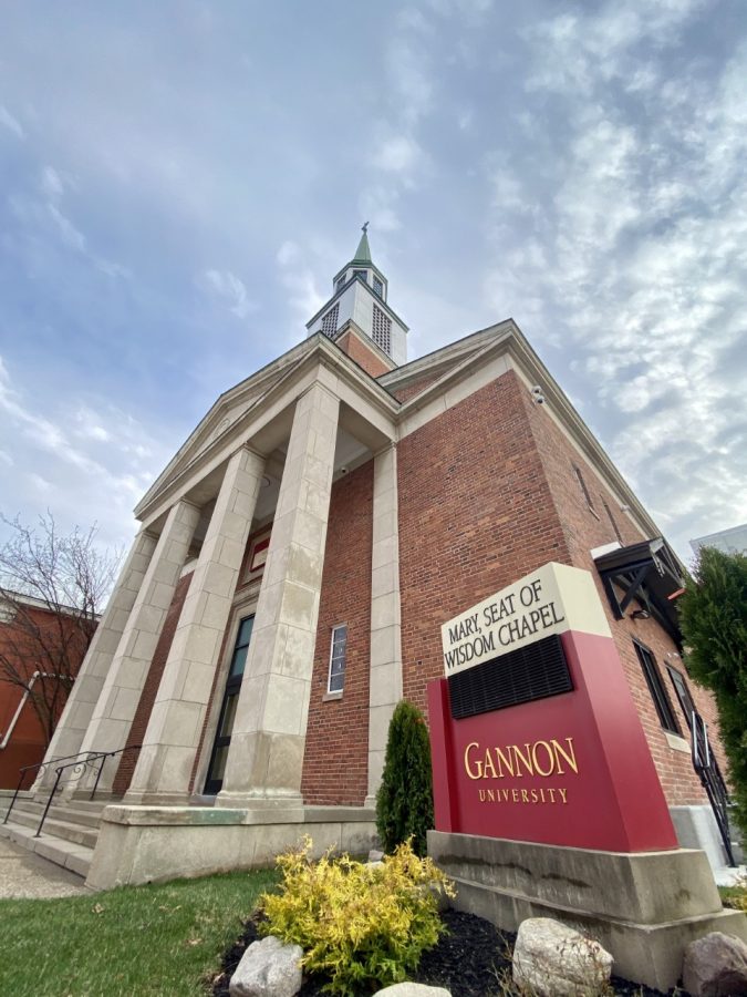 Mary, Seat of Wisdom Chapel will reopen to students April 18.