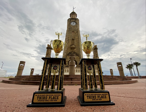 Competitive cheer placed third in the coed and game day events at the National NCA & NDA Championships, which took place Thursday-Saturday in Daytona Beach, Fla.