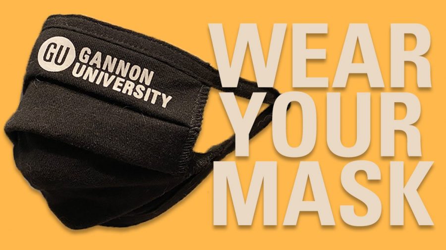 Masks required indoors on Gannon University campuses