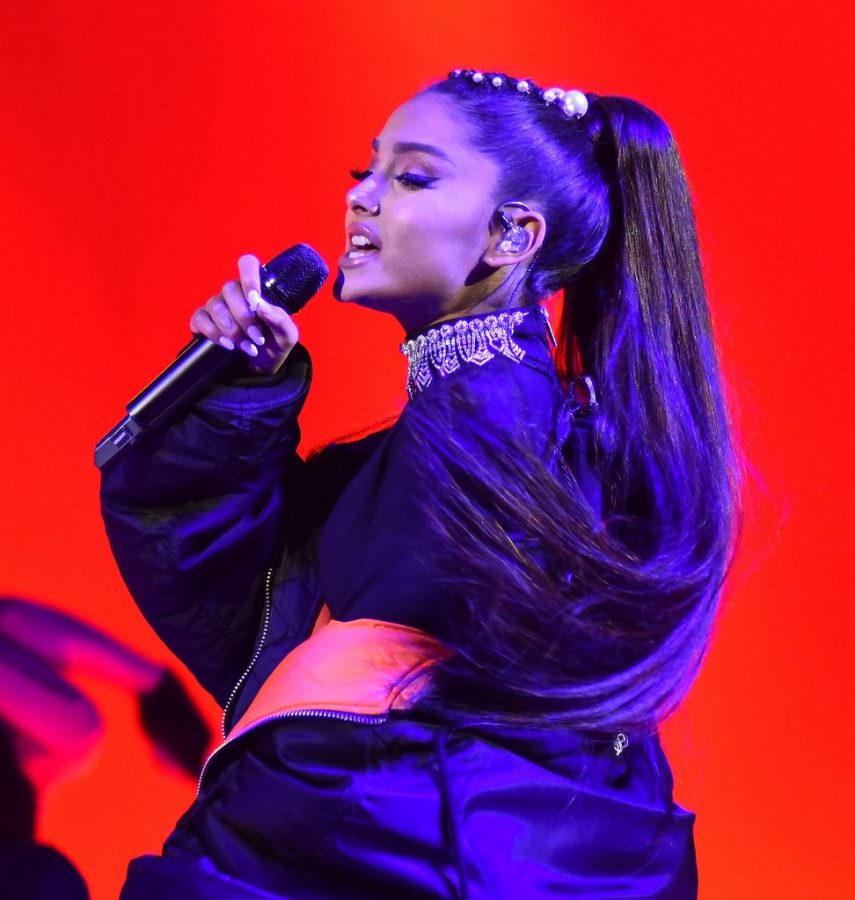 Pop sensation Ariana Grande makes her debut as a coach on NBC singing competition “The Voice” for season 21.