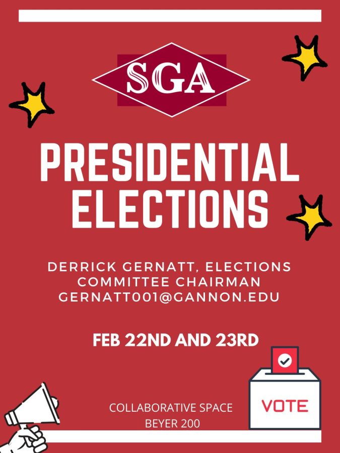 Elections for next years Student Government Association president and chief-of-staff will be held on Feb. 22 and 23. This election will dictate many decisions that will be made that will impact the student body -- in ways both seen and unseen