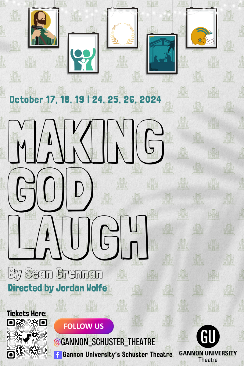 “Making God Laugh” is on – THE GANNON KNIGHT