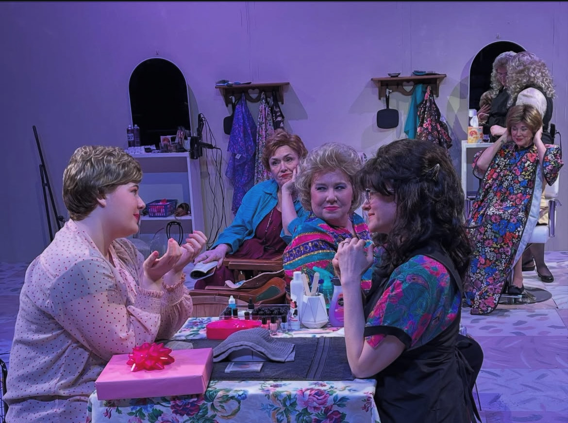 The cast of Schuster Theatre’s Steel Magnolias (Photo/Gannon’s Schuster Theatre)