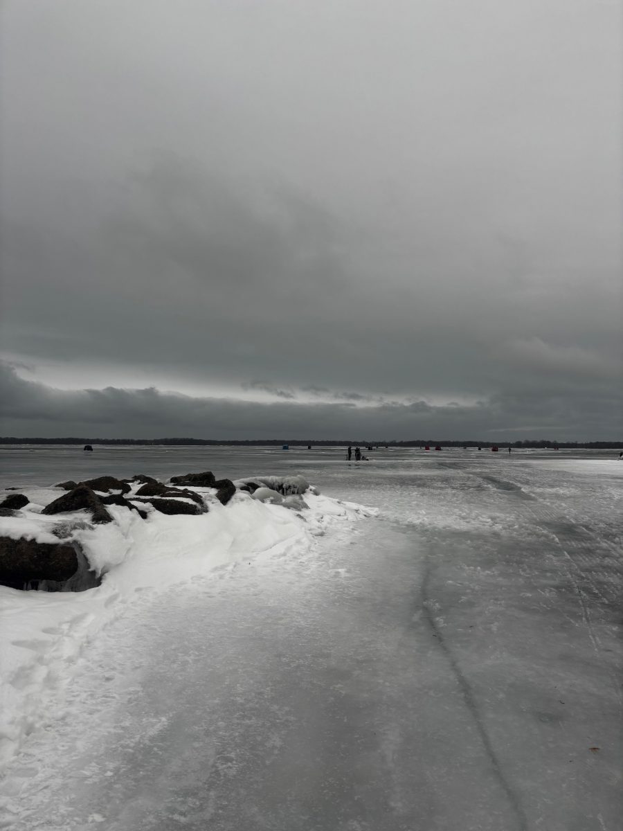 Ice fishing sees a big boom: Many tents lay out on Lake Erie, signaling the rising numbers of ice fishers this year. Erie has had several weeks of a frozen lake, making some residents very happy.