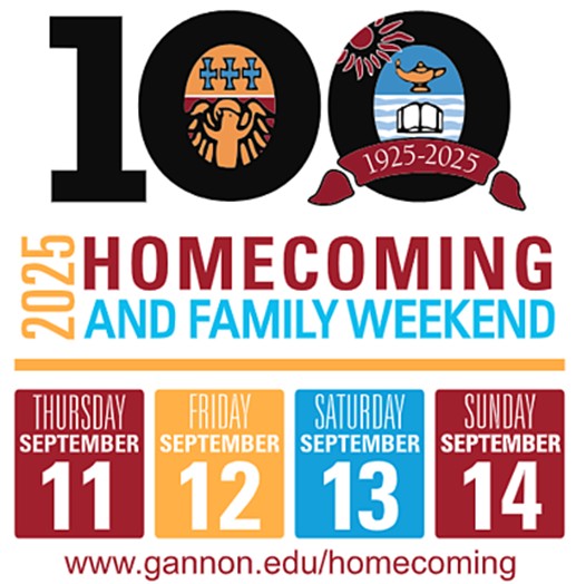 Flyer for Gannon University Erie Campus Homecoming. (Photo/Gannon University)