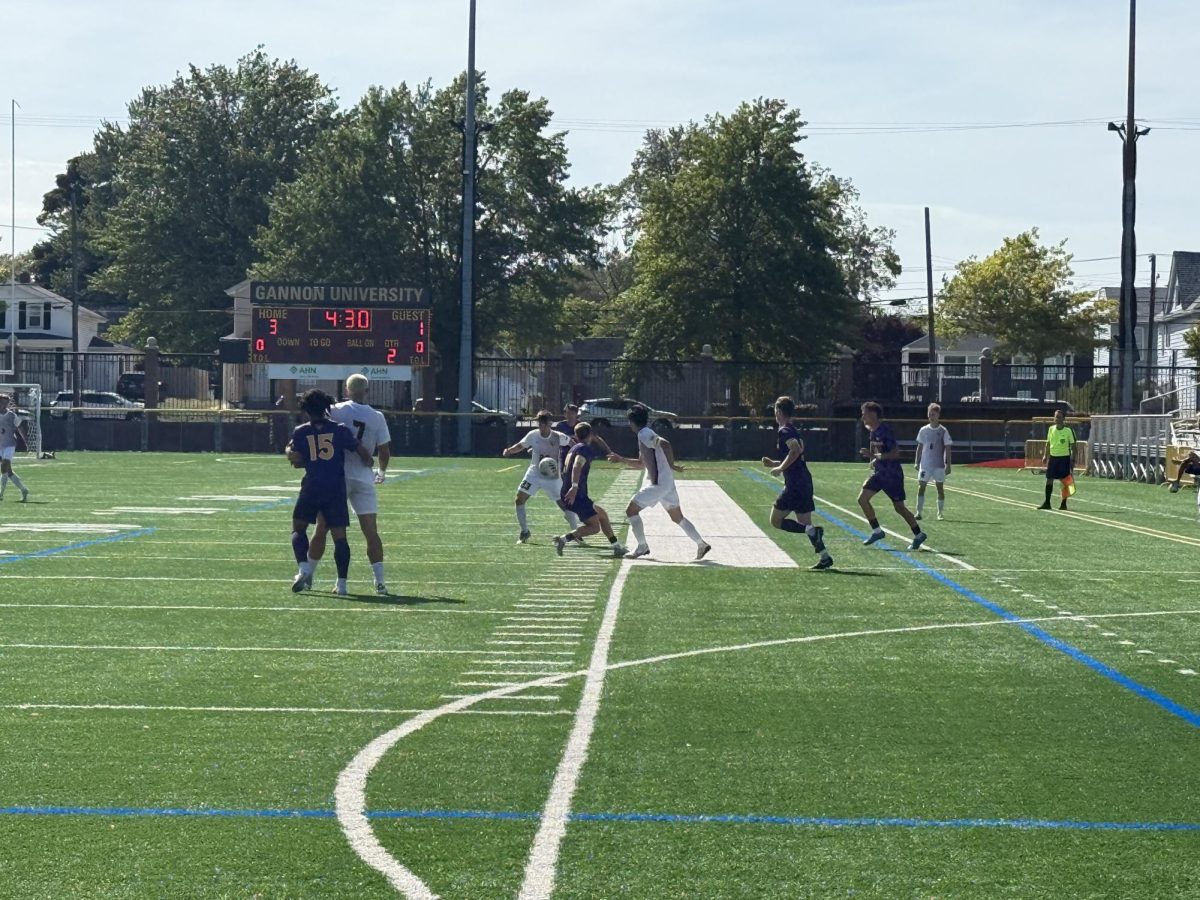 Gannon’s home win was fueled by a three-goal afternoon.