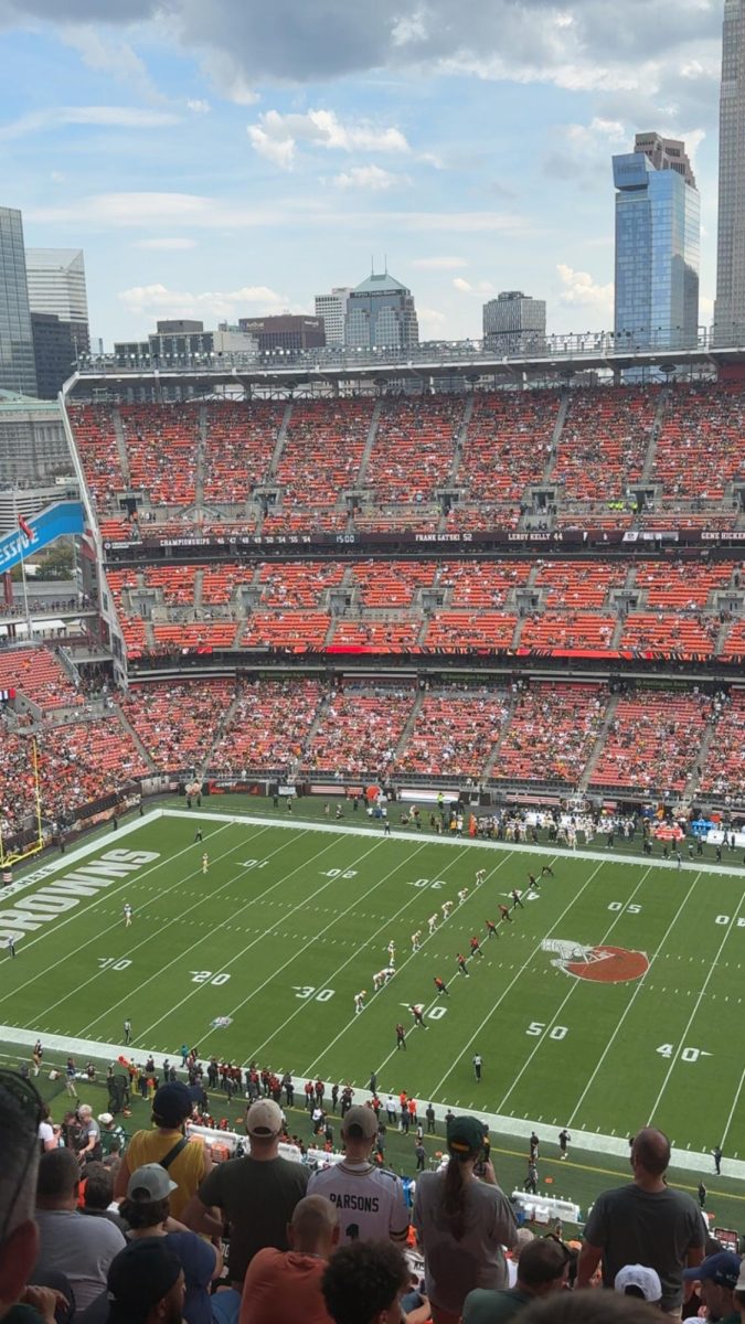 The Cleveland Browns hosted the Green Bay Packers at Huntington Bank Field.