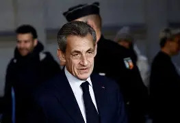 Former French President Sarkozy (Photo/The New York Times)