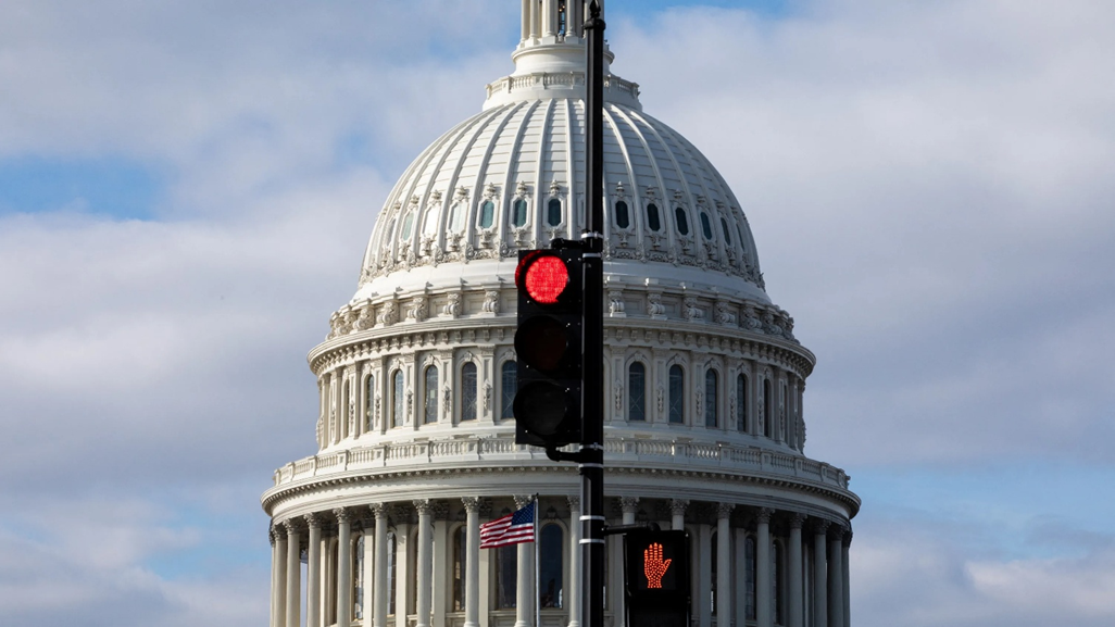 Shutdown of Capitol Hill. (Photo/USA Today)